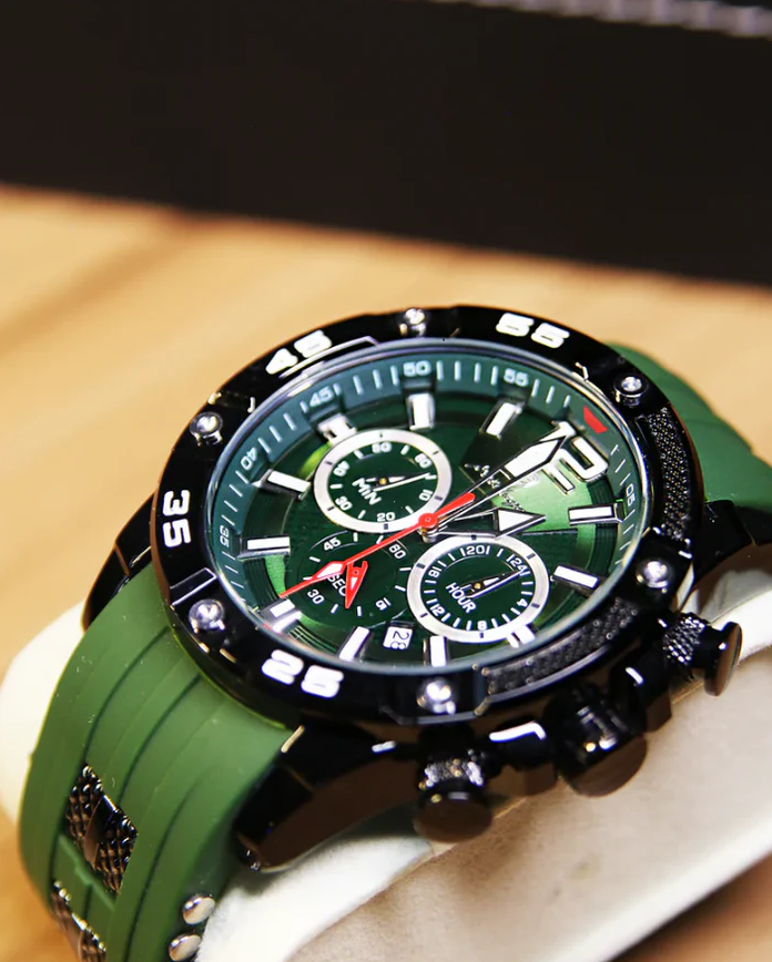 Reloj de Lujo - COMANDO VERDE