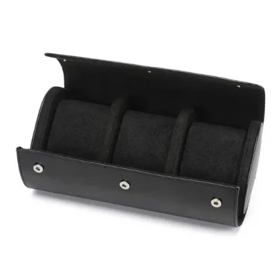 Estuche de Lujo para Relojes – ORGANIZADOR TRIPLE OBSIDIAN BLACK