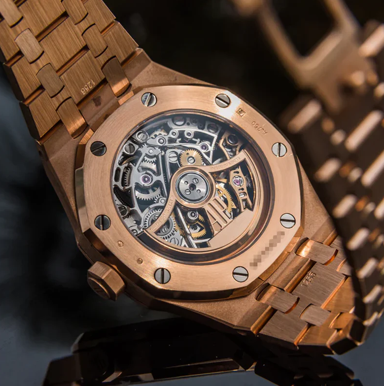 Reloj de Lujo - ROSA MECÁNICA