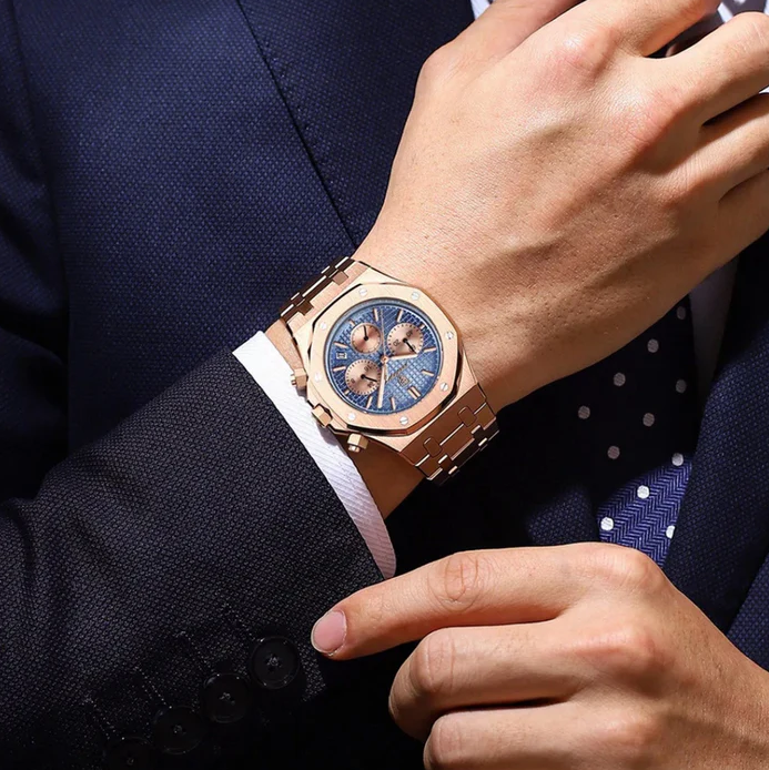 Reloj de Lujo - ROSÉ TAPISSERIE
