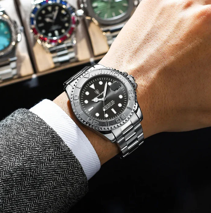 Reloj de Lujo - NEPTUNO PLATEADO