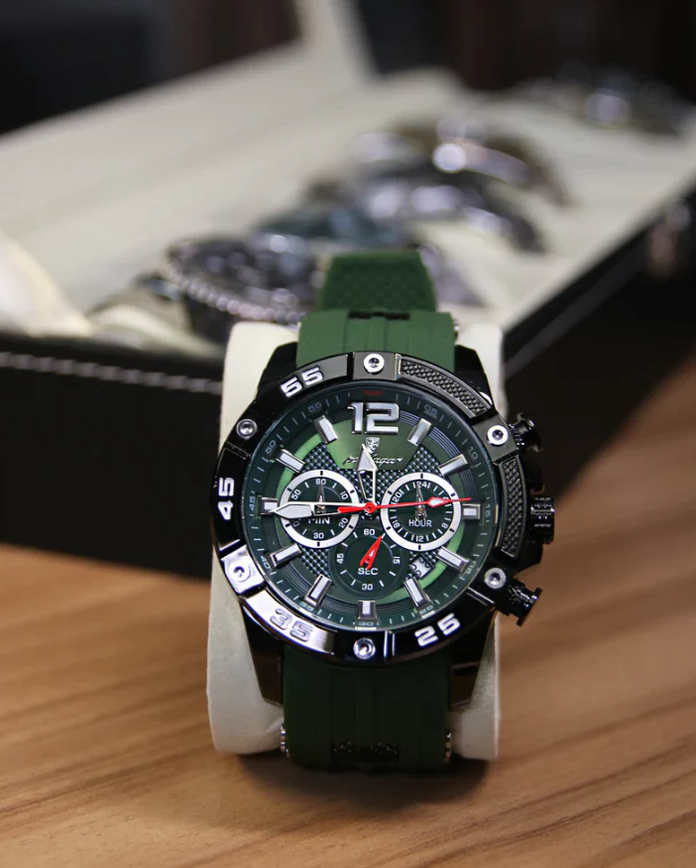 Reloj de Lujo - COMANDO VERDE